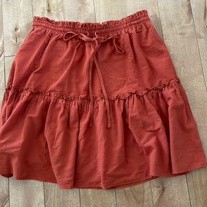 Woman’s xxl cotton short skirt